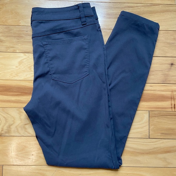 Prana Pants - PrAna Gray Nylon Skinny Pants Women's Sz 8 Short Inseam Hiking outdoor Pants